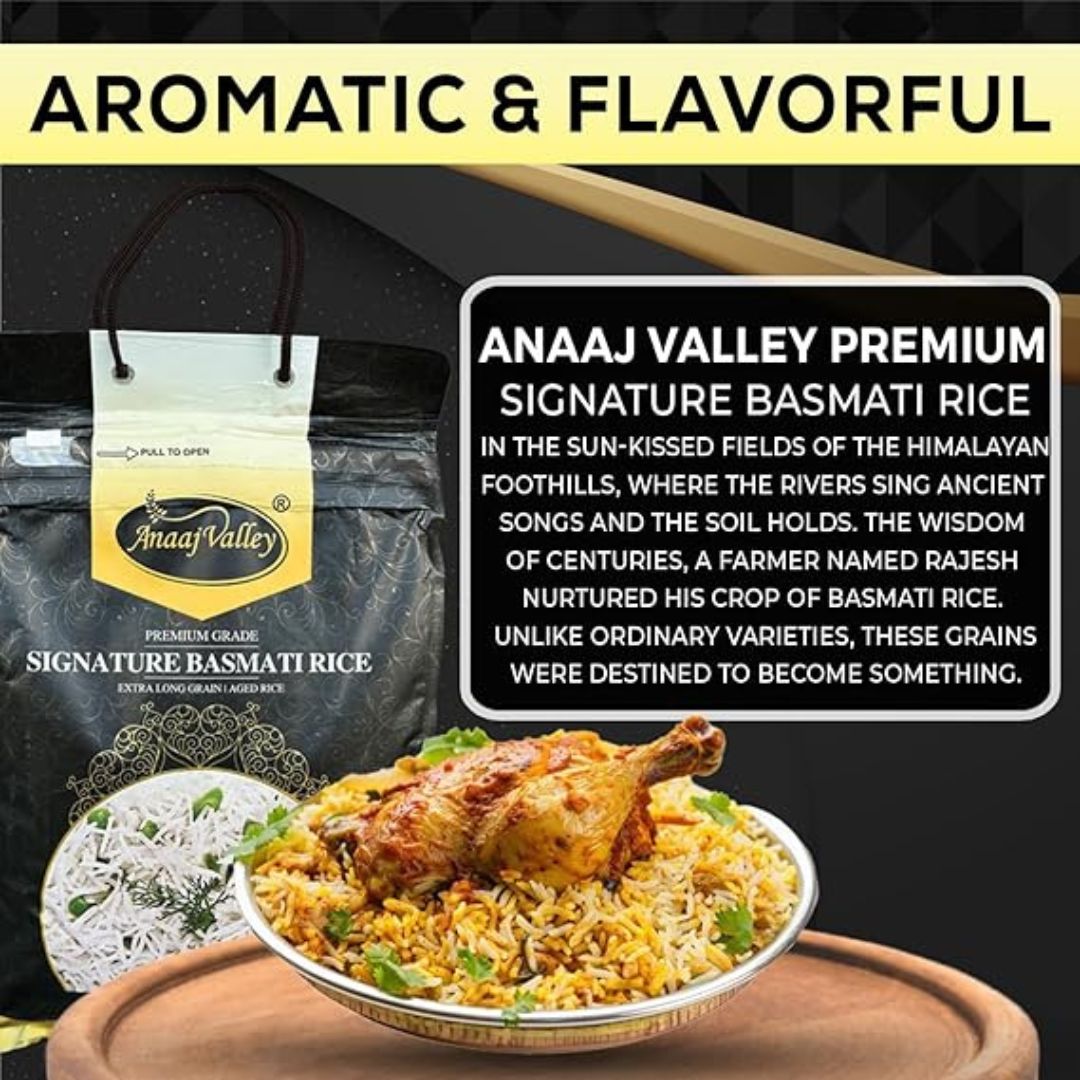 Anaaj Valley™ Signature Basmati Rice (10 lbs x 4) - Image 5