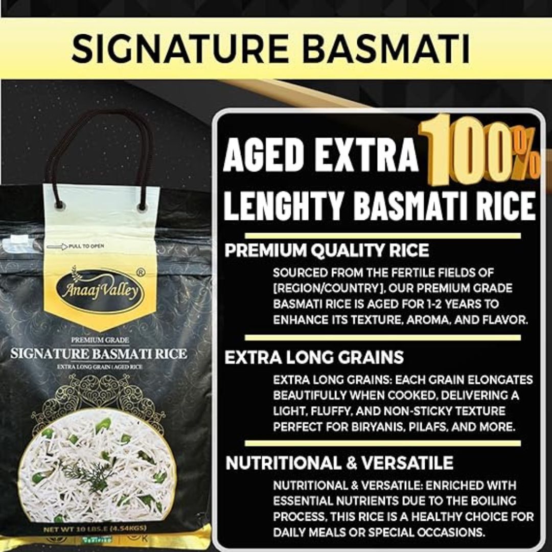 Anaaj Valley™ Signature Basmati Rice (10 lbs x 4) - Image 6